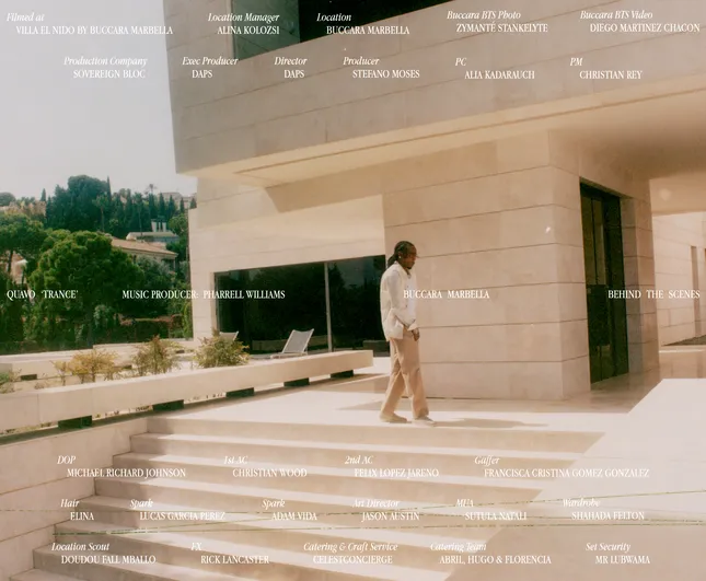 Quavo ‘Trance’ BTS