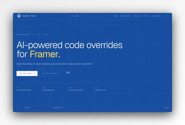 Framer Forge