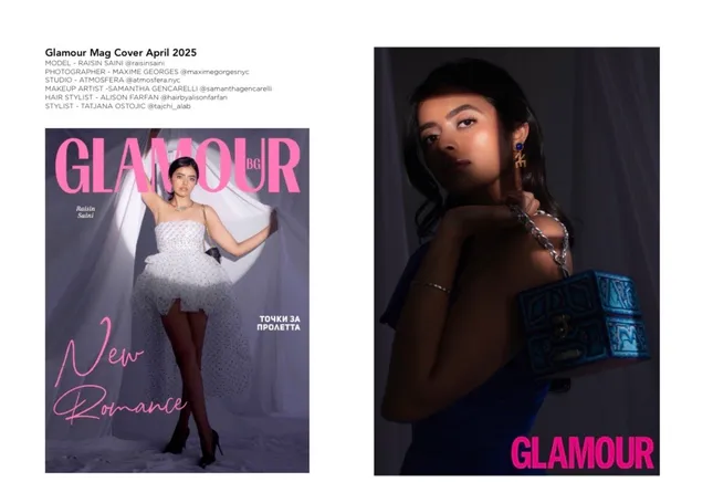 Glamour magazine cover