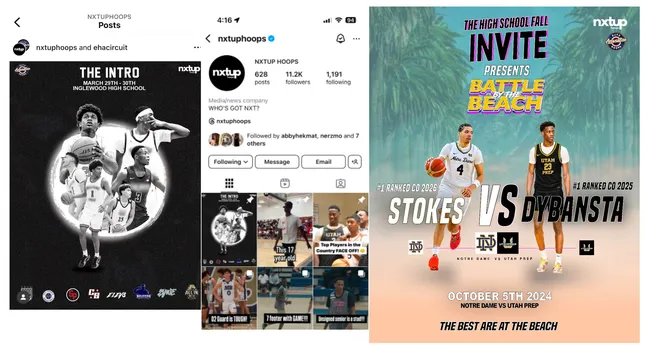 Basketball Event Graphics