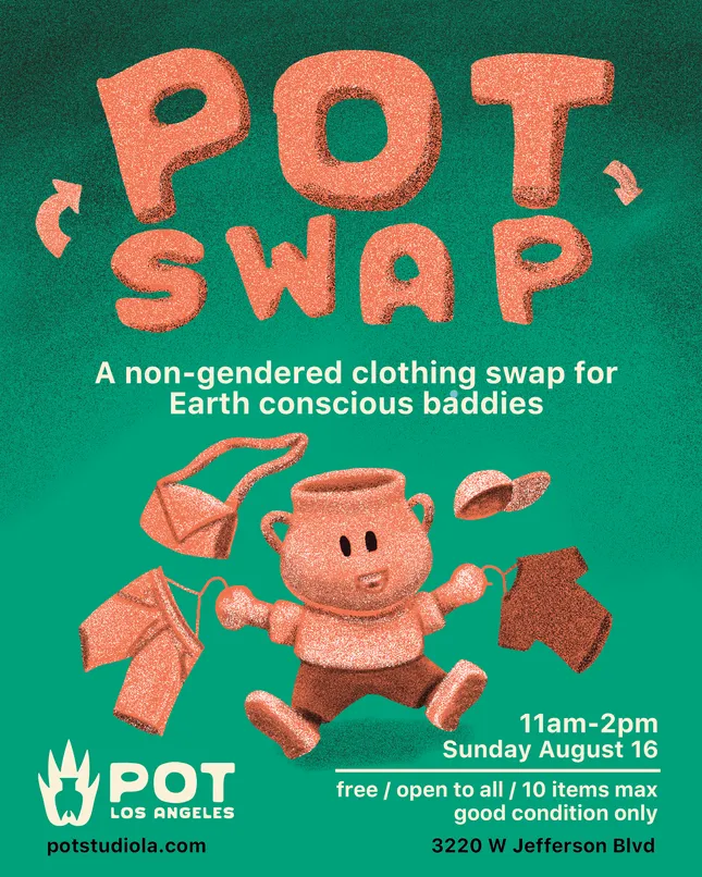 Flyer Illustration - POT Studio LA
