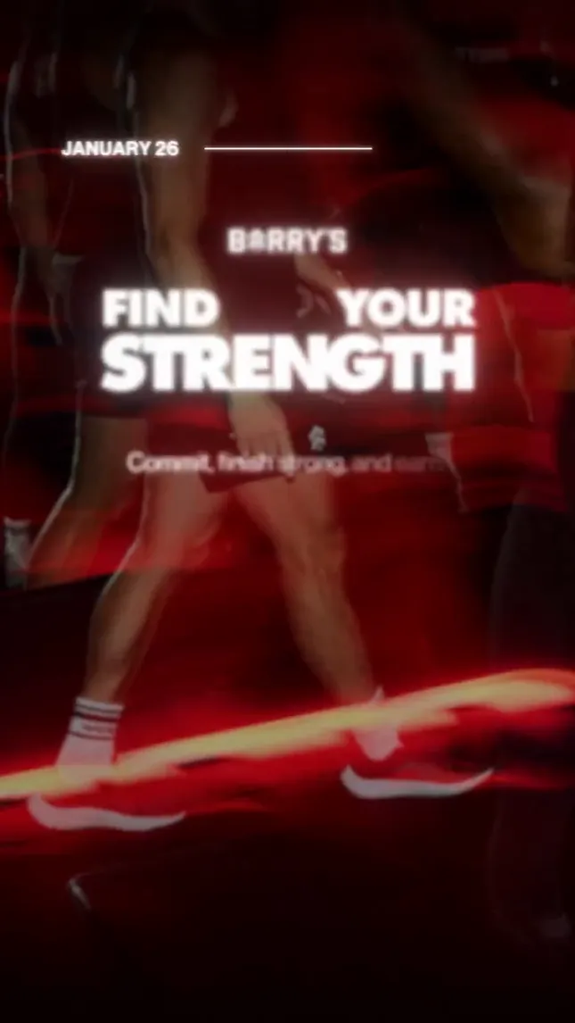 Barry's 'Find Your Strength' Challenge