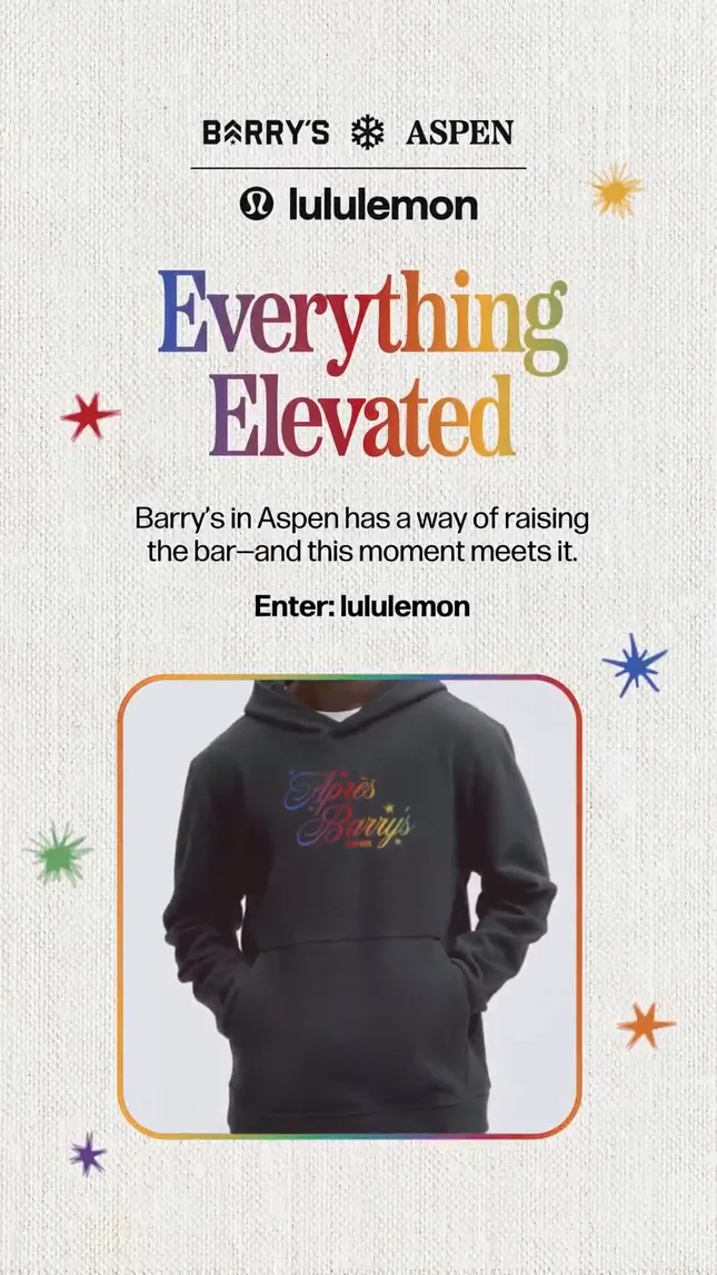 Après Barry's - lululemon & Lalo Tequila
