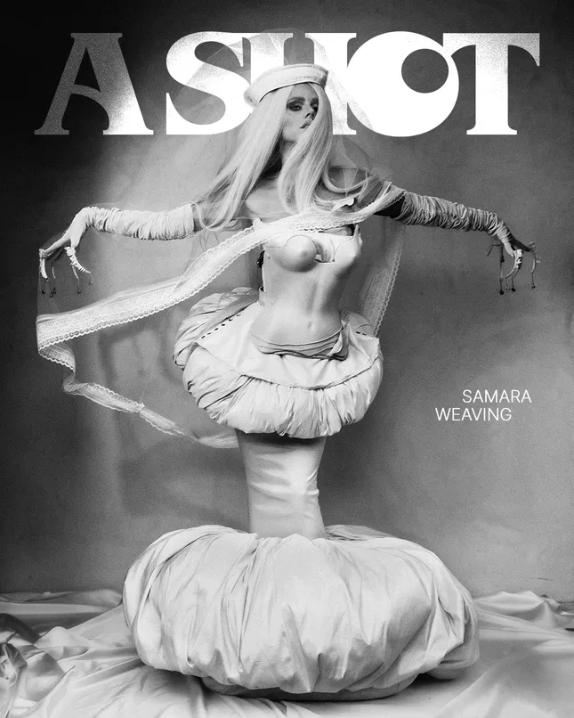 Samara Weaving ASHOT cover