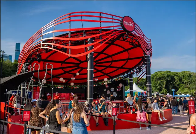 Coca-Cola Roller Rink - Lollapalooza