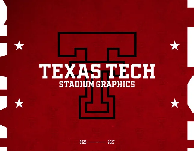 Texas Tech Stadium Graphics Package