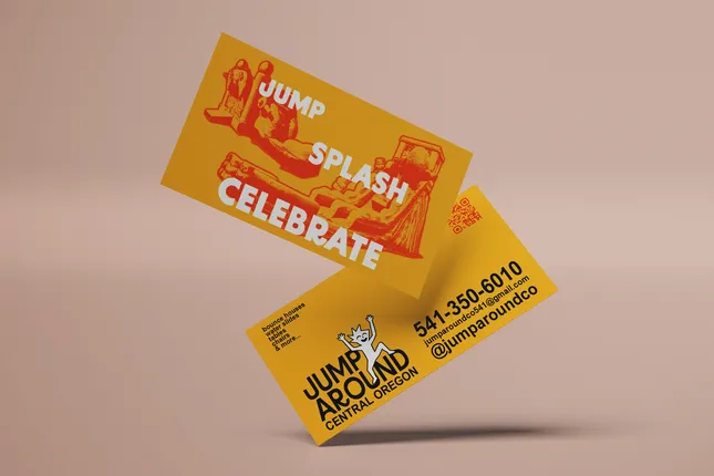 jump around central oregon - brand guidelines