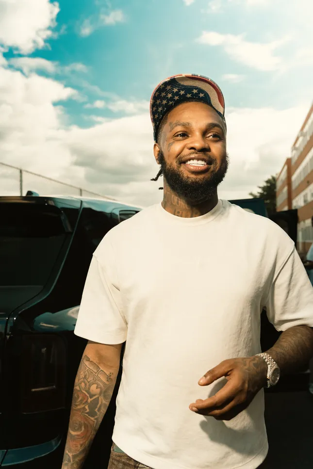 Toure BTS at Brodie Fresh videoshoot