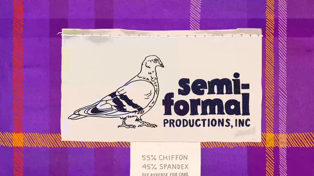Title Card animation, illustration, & concept for Semi-Formal Productions