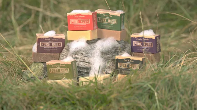Pure Rush Soap Campaign
