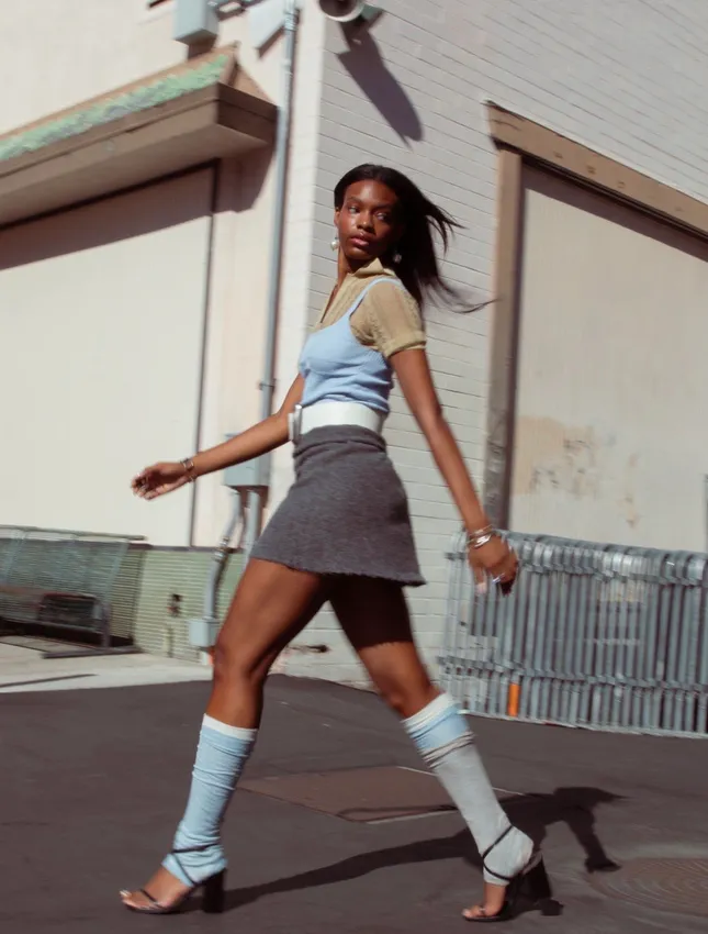 An editorial exploring polished layers, youthful restraint, and the rhythm of the city.