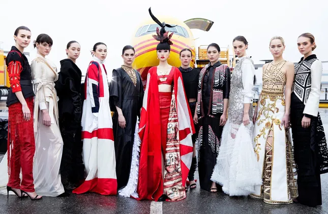 Jessica Minh Anh x DHL Express — Runway on a Runway