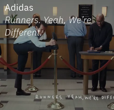 315 x Adidas - Runners. Yeah, We're Different.