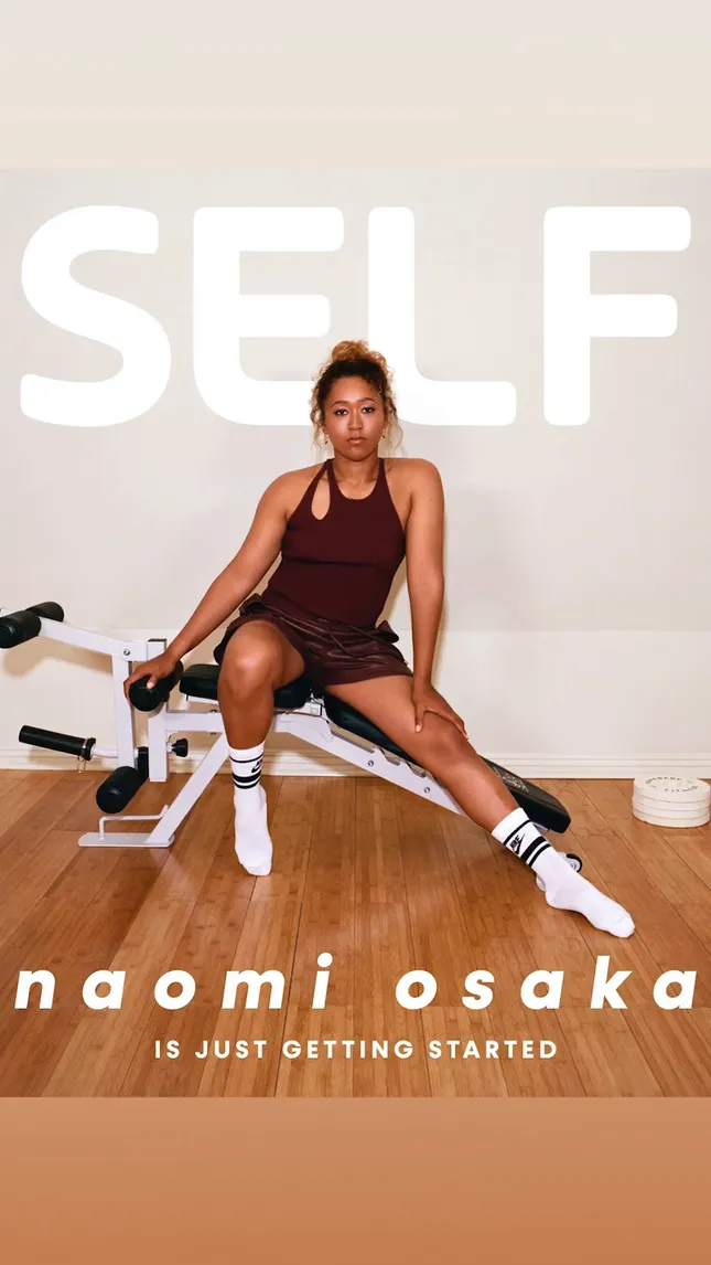 Naomi Osaka x SELF Magazine May '22 Cover Shoot
