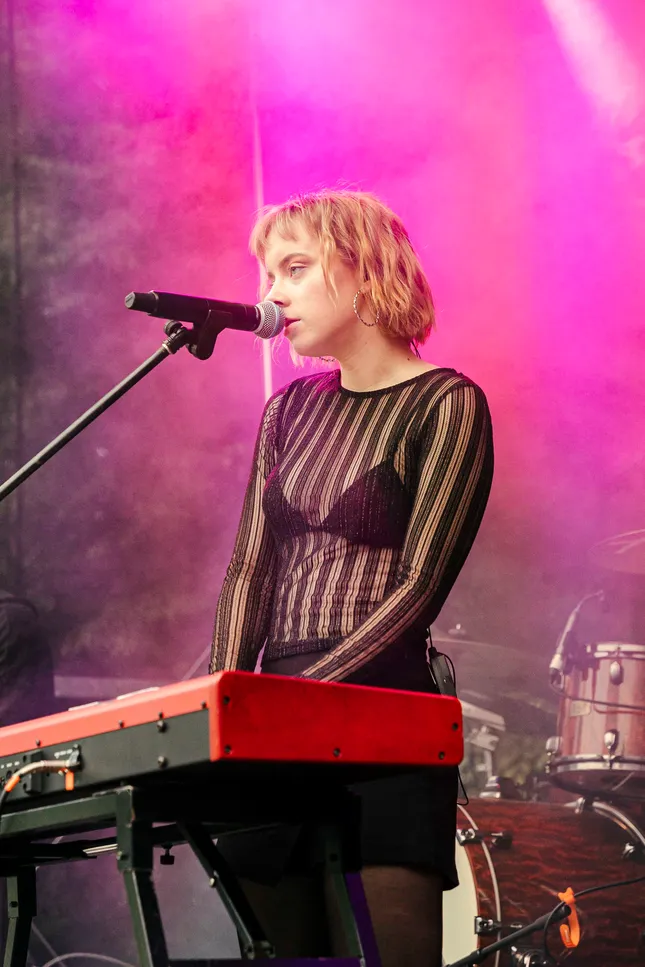 Stina Holmquist at the Juicy Beats Festival