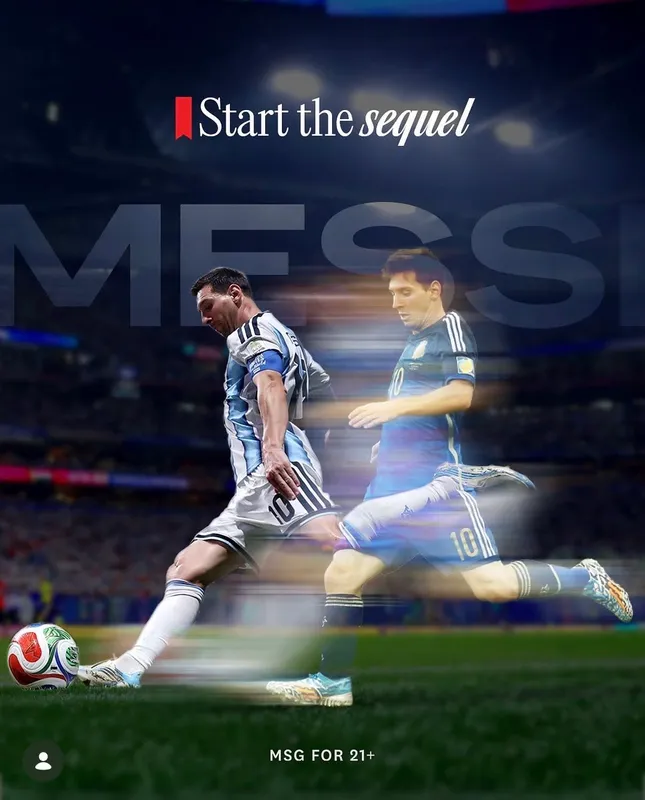 World Cup Social Creative Michelob ULTRA x Leonel Messi