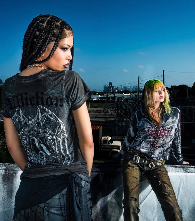Zumiez, Rogue x Affliction Campaign ft. Molly Santana