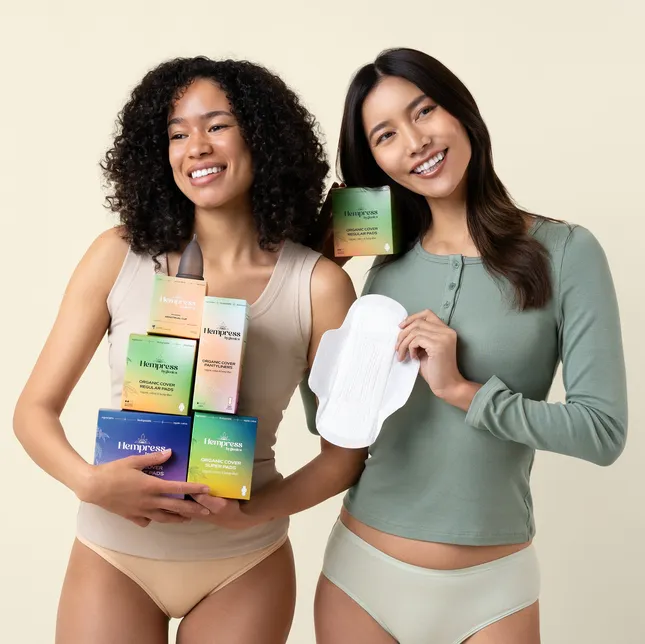 Hempress Hygienics Campaigns— Sustainable Feminine-care brand