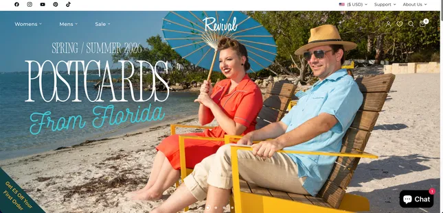 Postcards From Florida - Revival Vintage SS26 Shoot