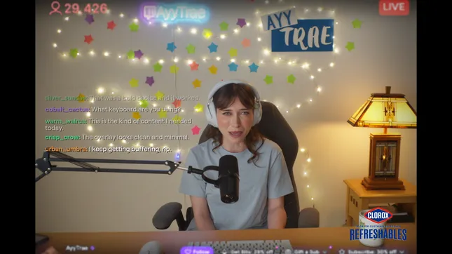 CLOROX X TWITCH