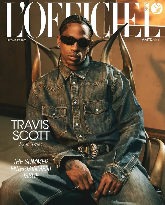 Travis Scott for L’Officiel