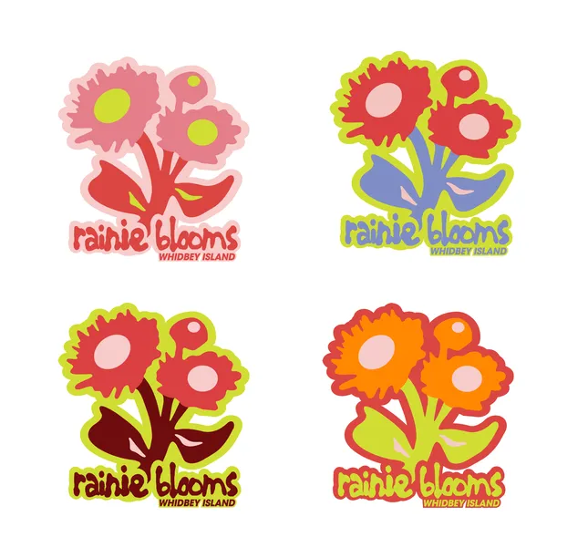Rainie Blooms Brand Development