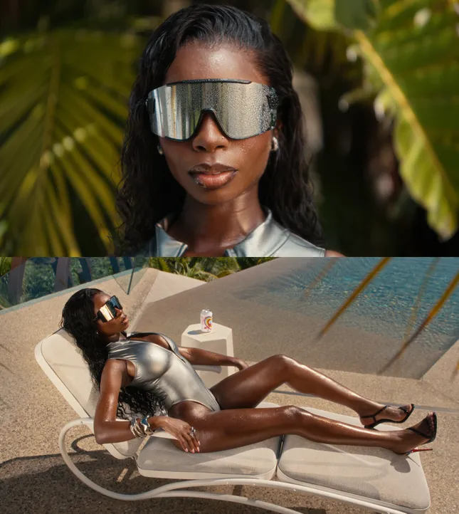 Color grading for commercial “drink poppi”