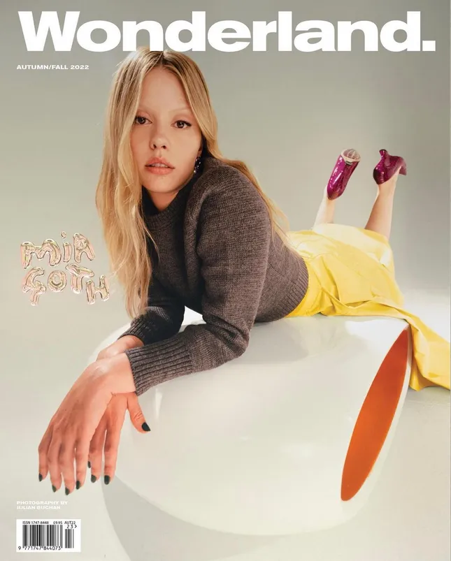 Mia Goth for Wonderland