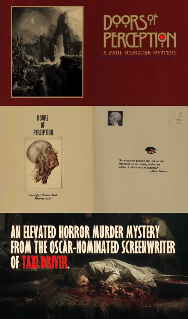 Pitch Deck for Paul Schrader