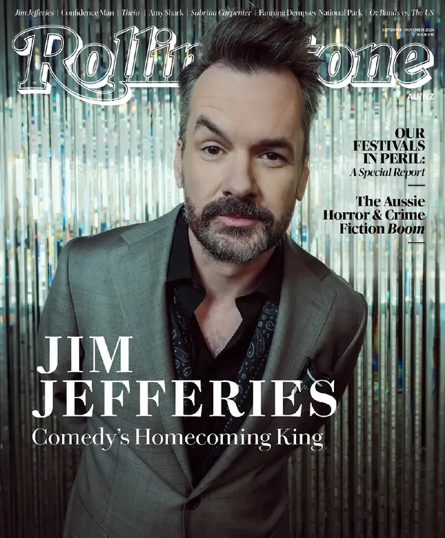 Jim Jefferies for Rolling Stone