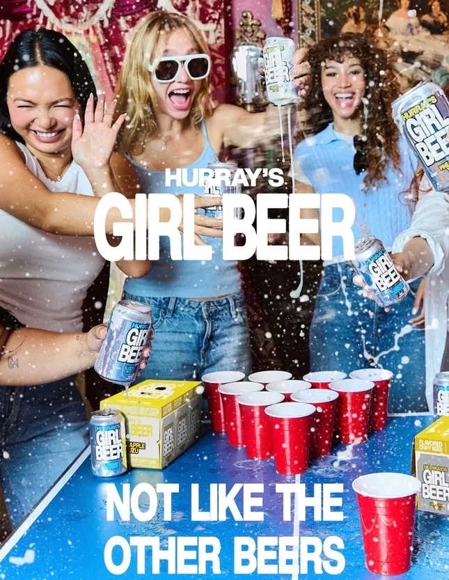 Hurray’s Girl beer campaign