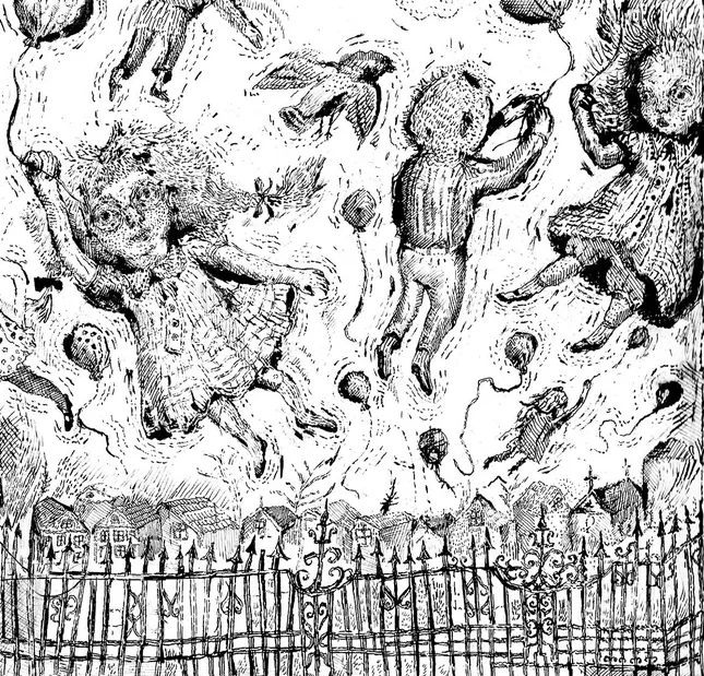 Floating Children for the Barley Field