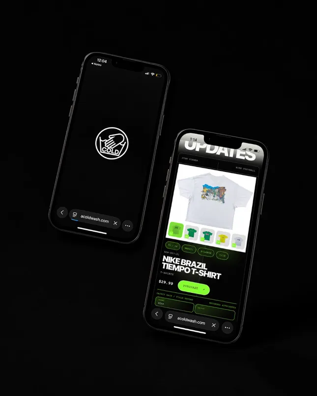 ACOLDWASH - Logo & Website