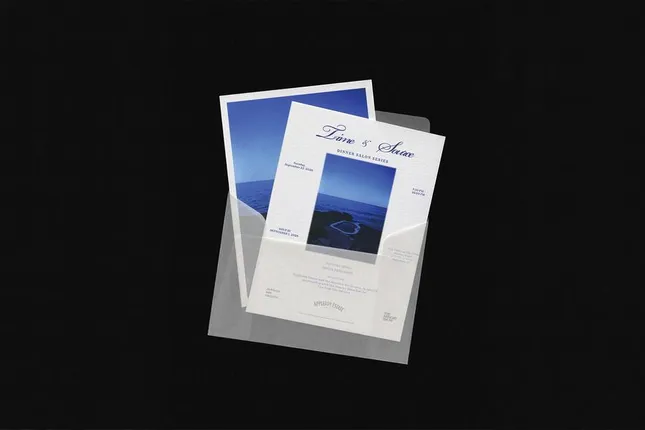 Time & Source - Dinner Salon Invitation