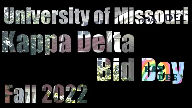Kappa Delta Epsilon Iota Bid Day Fall 2022  ￼