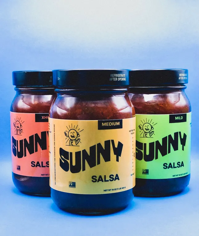 Sunny Salsa Packaging Design