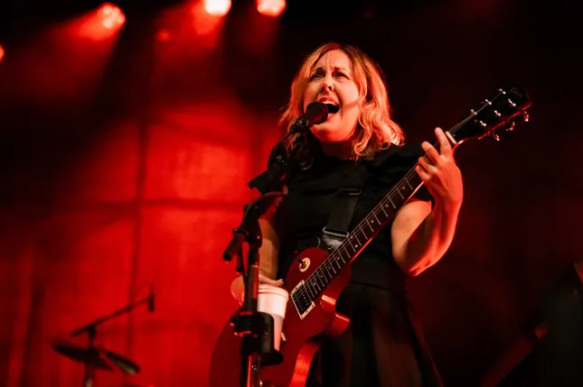 Sleater-Kinney, Liz Phair and Soccer Mommy at Greek Theater