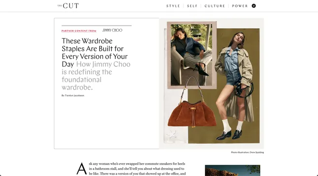 The Cut x Jimmy Choo - Design