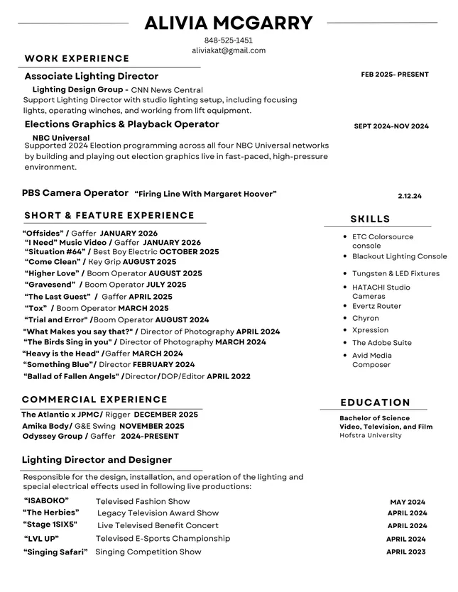 Resume