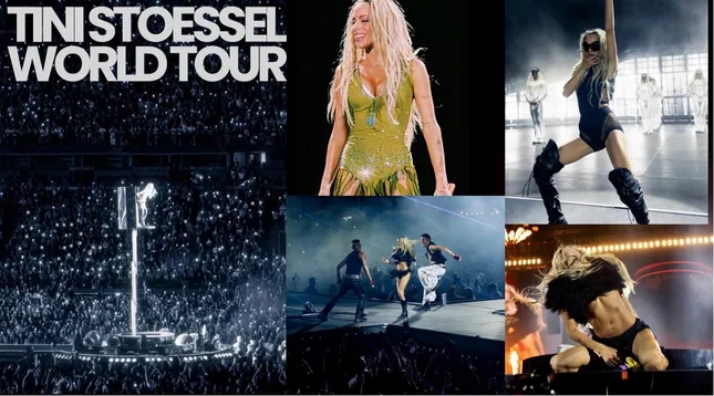 Designed looks for Tini Stoessel Stadium tour