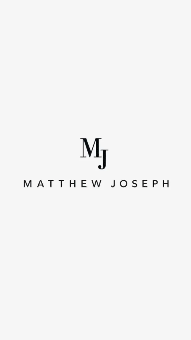 Matthew Joseph Fashion Film