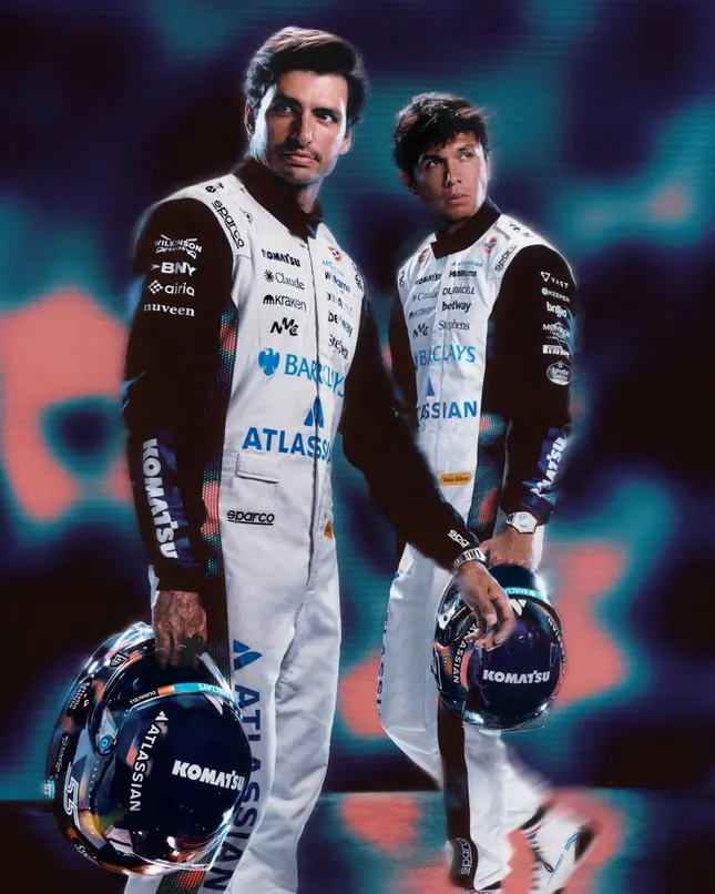 Anthropic X Atlassian Williams F1 “Pattern Of Thought” Kit Launch