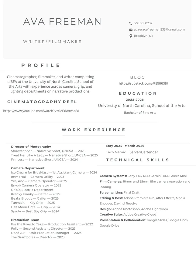 Resume