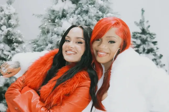 Glorilla ft. Kehlani ‘Xmas Time’ Music Video