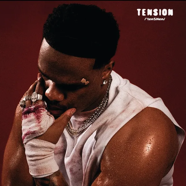 ‘tension’ album cover for fridayy.