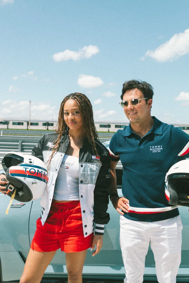 BTS photography/hotlap with : Sergio Perez and Mannon