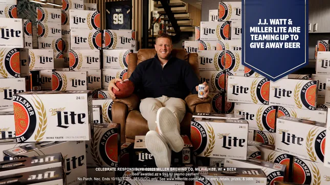 Miller Lite JJ Watz
