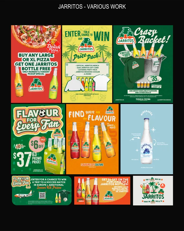 JARRITOS - VARIOUS WORK
