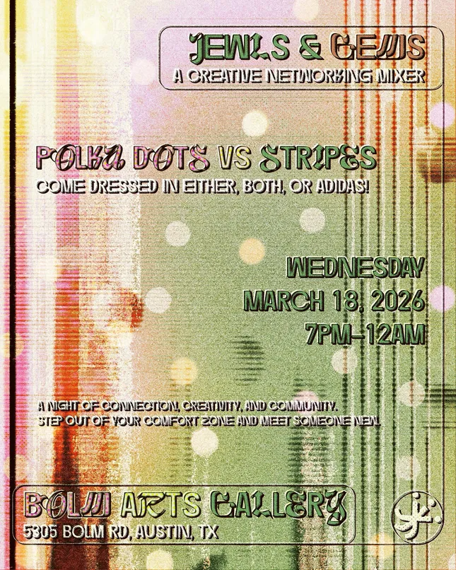 Polkadots vs Stripes Flyer + Media Content
