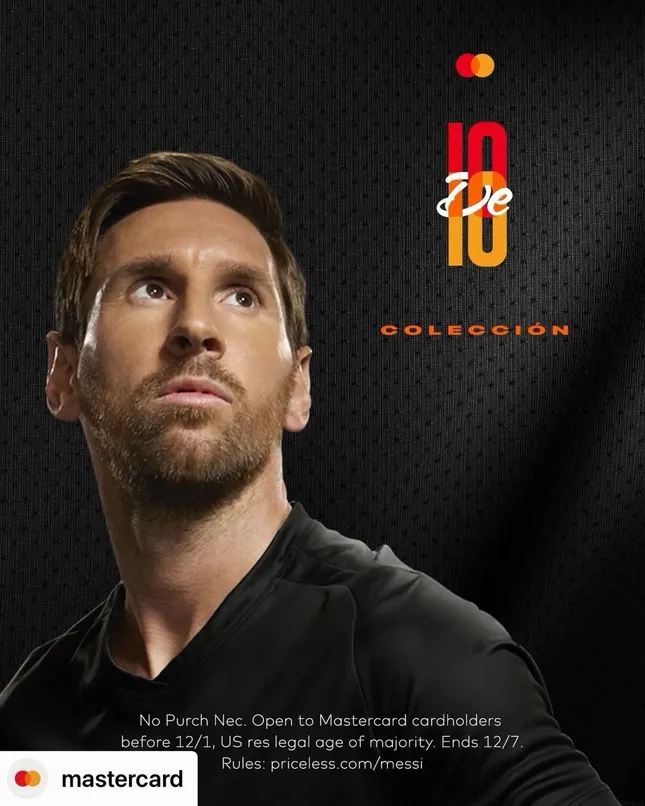 Leo Messi for Mastercard
